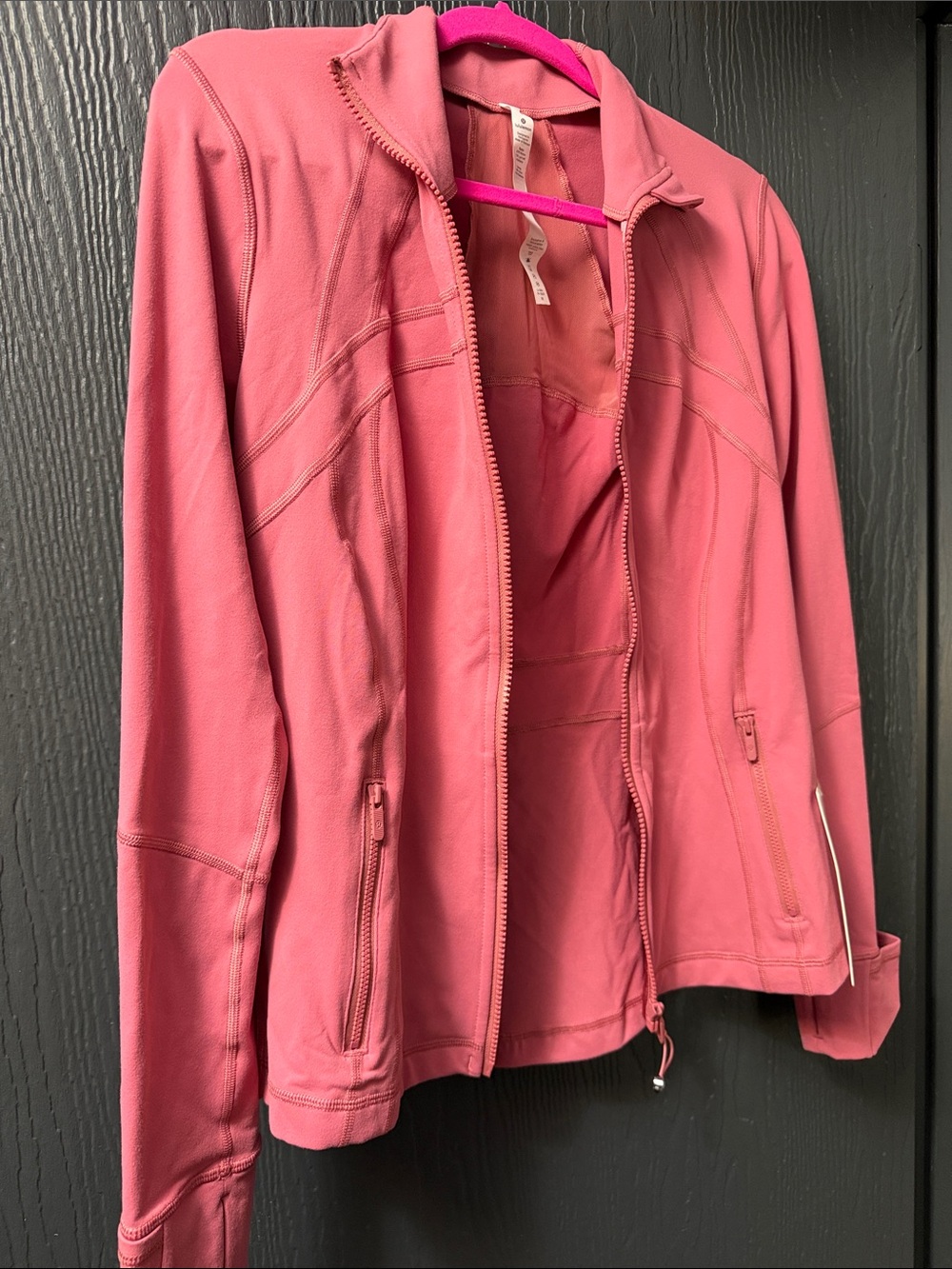 lululemon athletica Rose Pink Full-Zip Utility Jacket